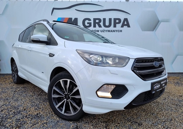 Ford Kuga cena 82999 przebieg: 81000, rok produkcji 2018 z Ostrołęka małe 781